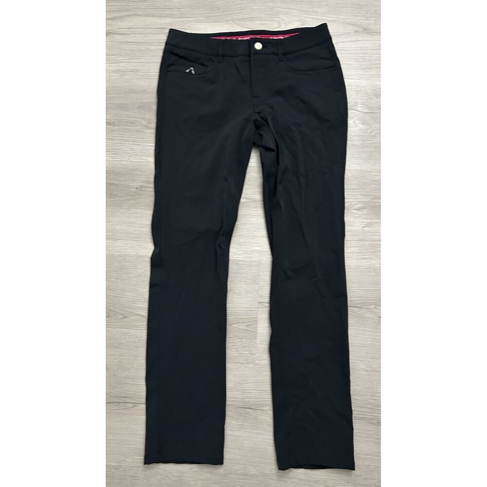 Alberto Golf Womens Pants Black Julia 3X Dry comfort size 38 women 8 preppy